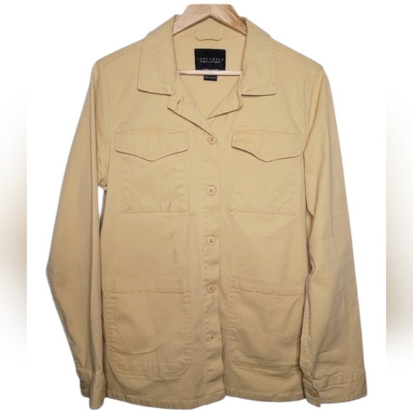 Sanctuary Button-Down  2 Pocket Jacket Blazer Size  Large - Picture 1 of 6